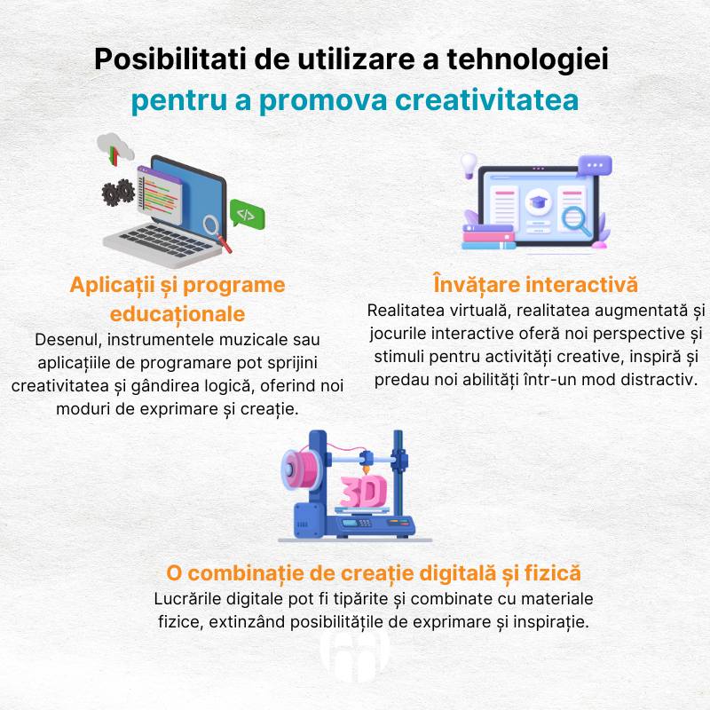 (Rumunština) Možnosti využití technologií k podpoře kreativity